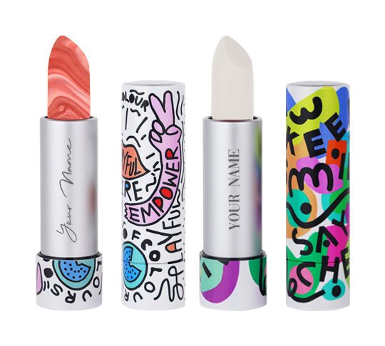 Custom Marble Lipstick 2 Lip Balm 1