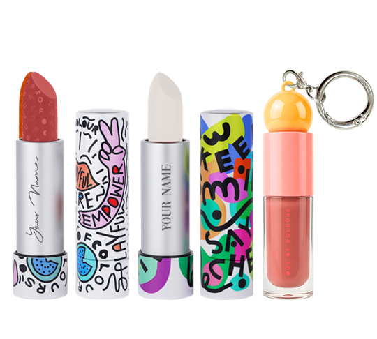 Custom Lipstick + Lip Balm + New Lip Gloss